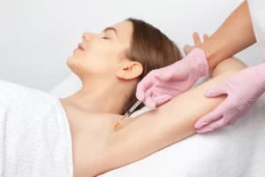 Botox in armpits/ oksels